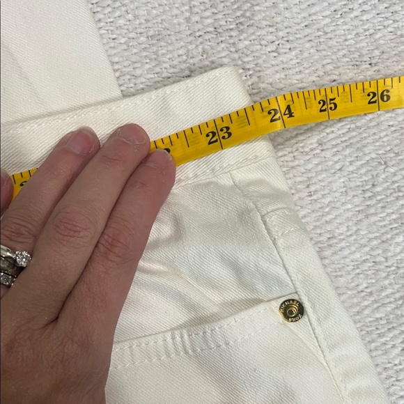 Michael Kors Cream Wide Leg Pants - Picture 4 of 4